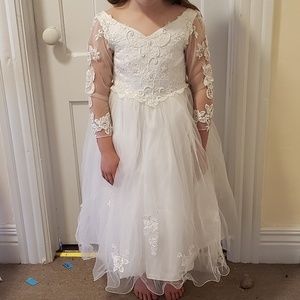 Flower girl or christening dress